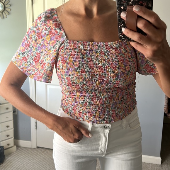 Smocked Blouse - Picture 2 of 7